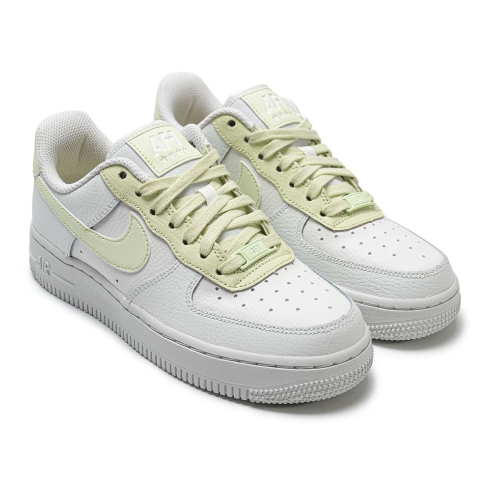 Nike Air force 1 White Lime Sneakers